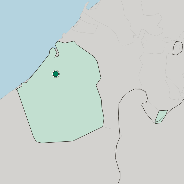Map showing Dayrah — In Dubai