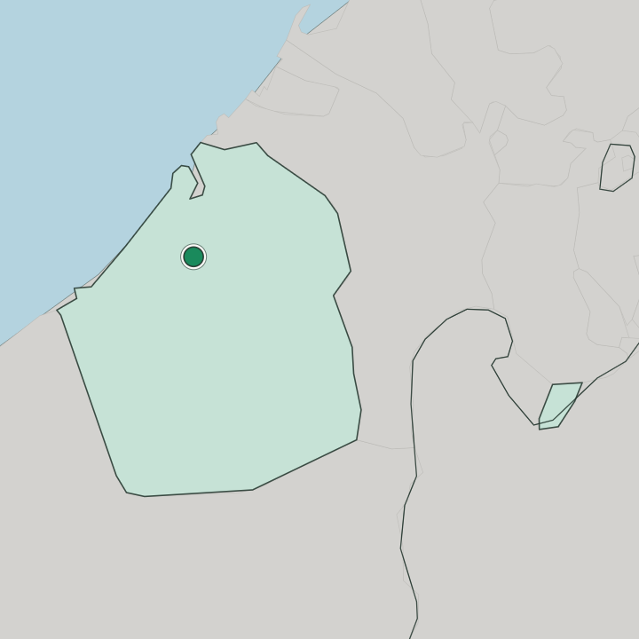Map showing Dayrah — In Dubai