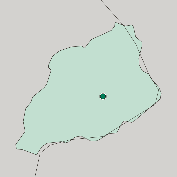 Map showing Khōst — In Velāyat-e Khowst