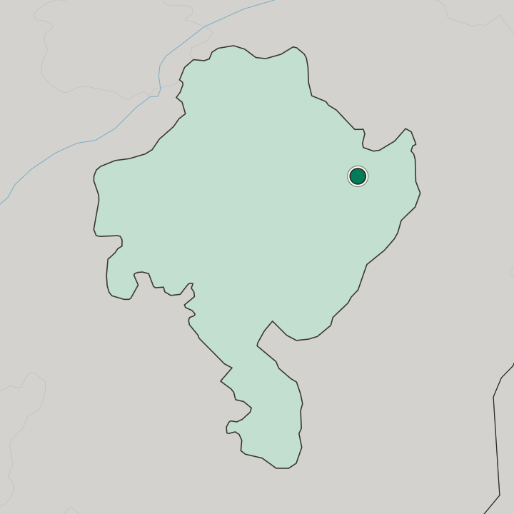 Map showing Ghazni — In Wilāyat-e Ghaznī