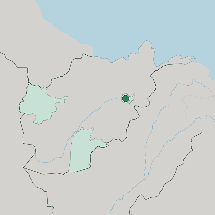 Map showing Kabul — In Afghanistan