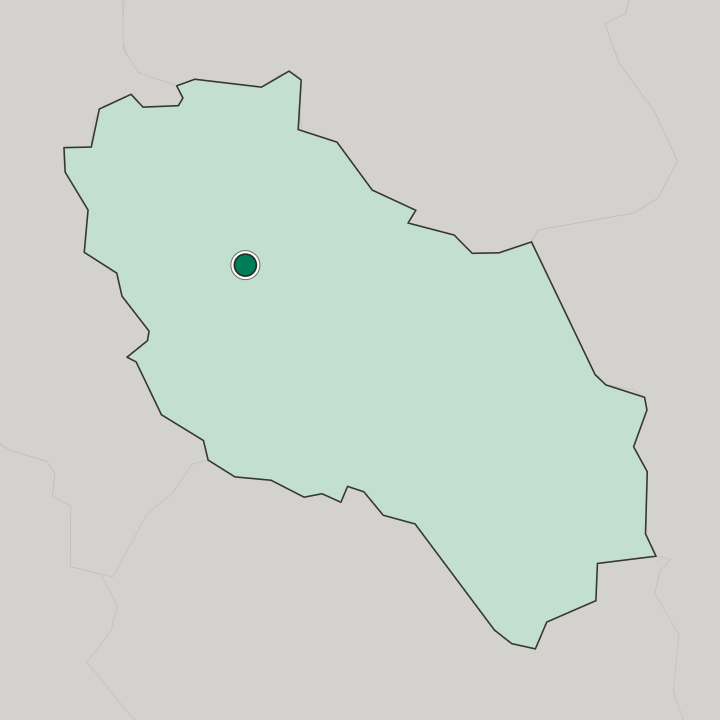 Map showing Berat — In Qarku i Beratit