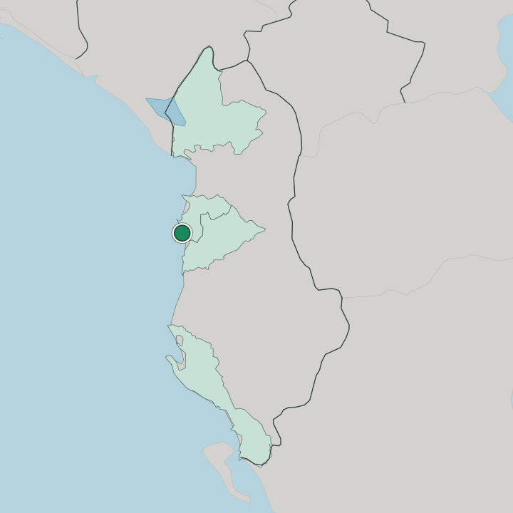 Map showing Durrës — In Albania