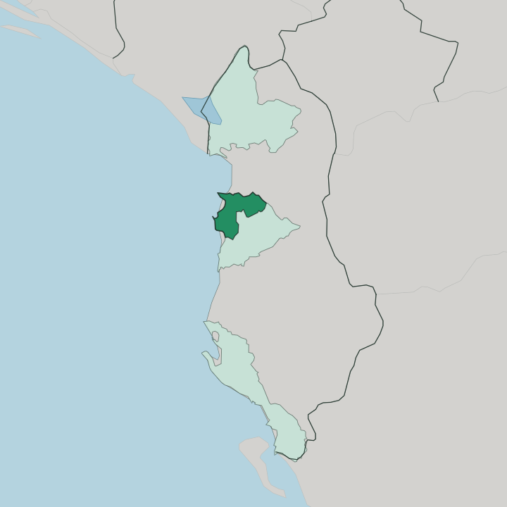 Map showing Qarku i Durrësit — In Albania