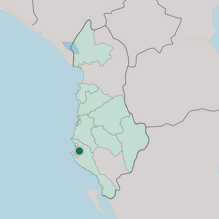Map showing Vlorë — In Albania