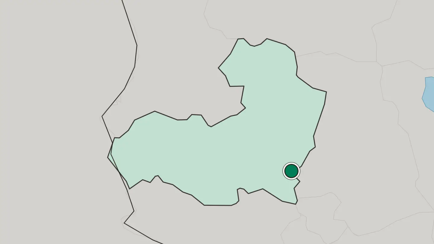 Map of Ashtarak in Armenia