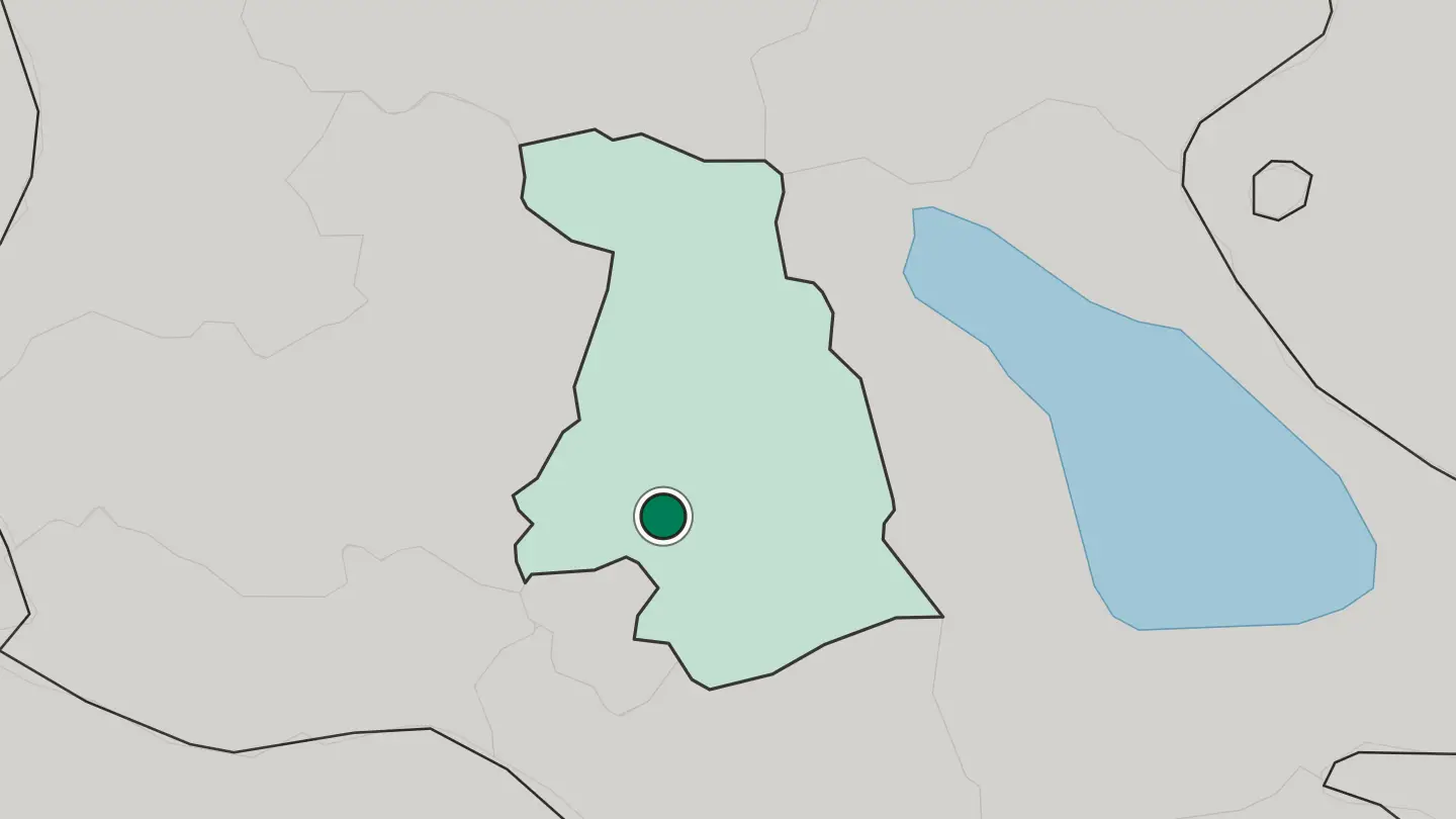 Map of Abovyan in Armenia