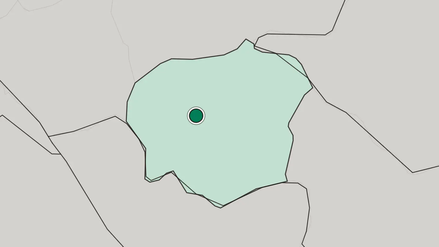Map of Yeghegnadzor in Armenia