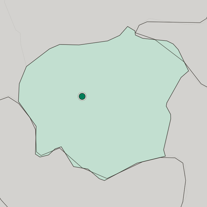 Map showing Yeghegnadzor — In Vayots Dzor