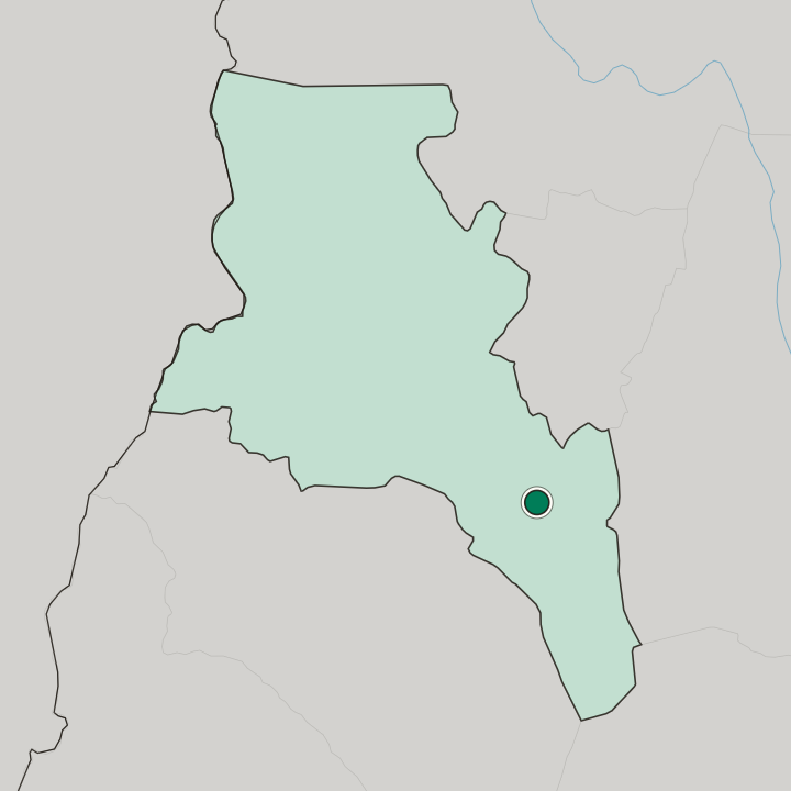 Map showing Catamarca — In Catamarca Province