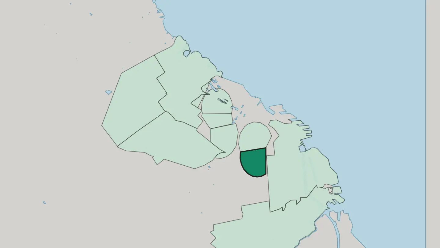 Map of Abasto in Buenos Aires