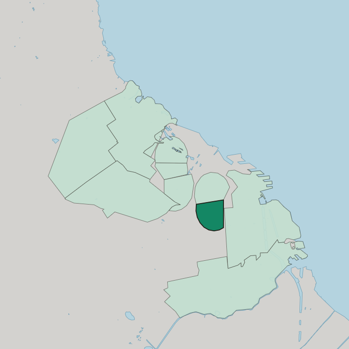 Map showing Abasto — In Buenos Aires