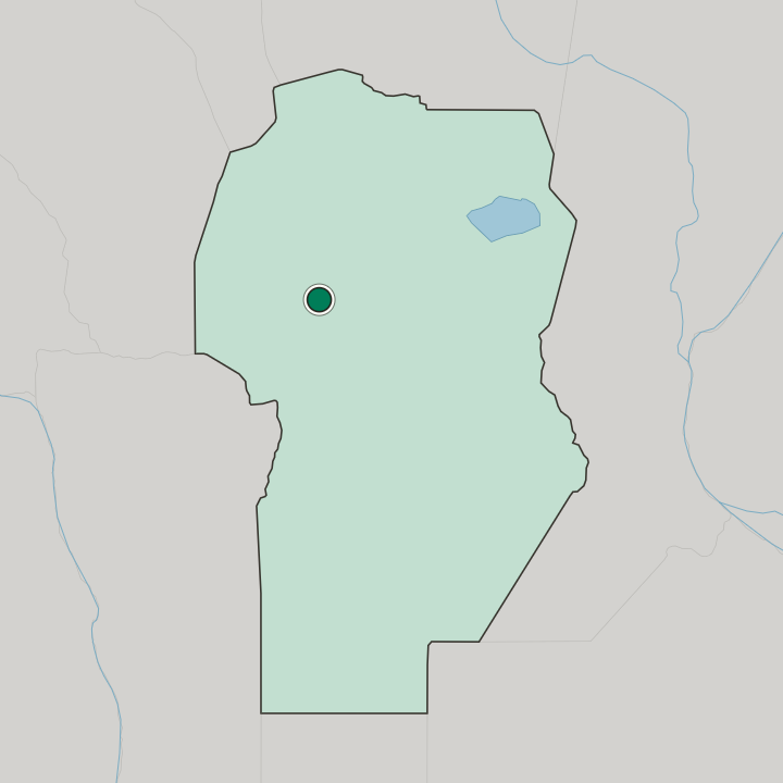 Map showing Villa Carlos Paz — In Córdoba Province