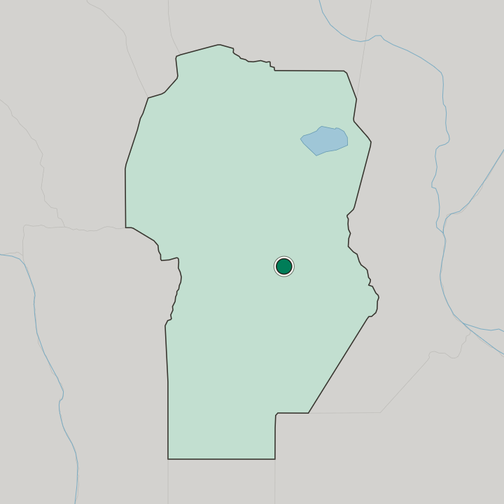 Map showing Villa María — In Córdoba Province