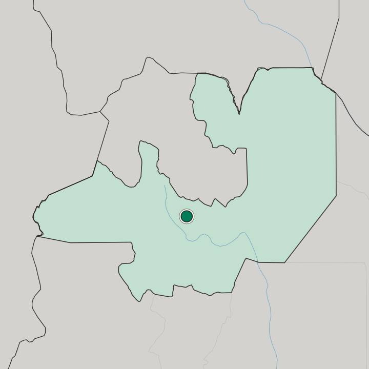 Map showing Salta — In Salta Province