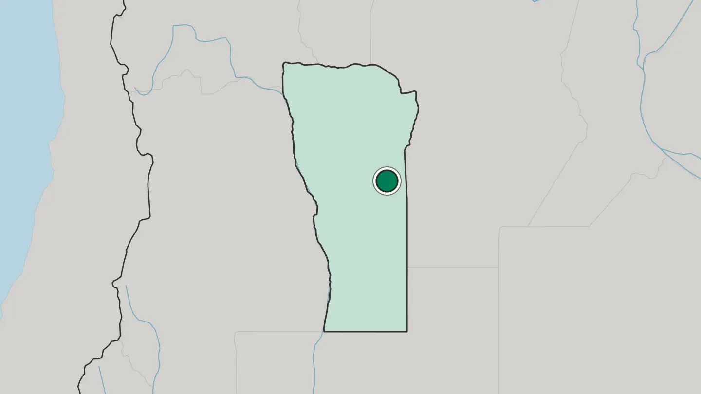 Map of Villa Mercedes in Argentina