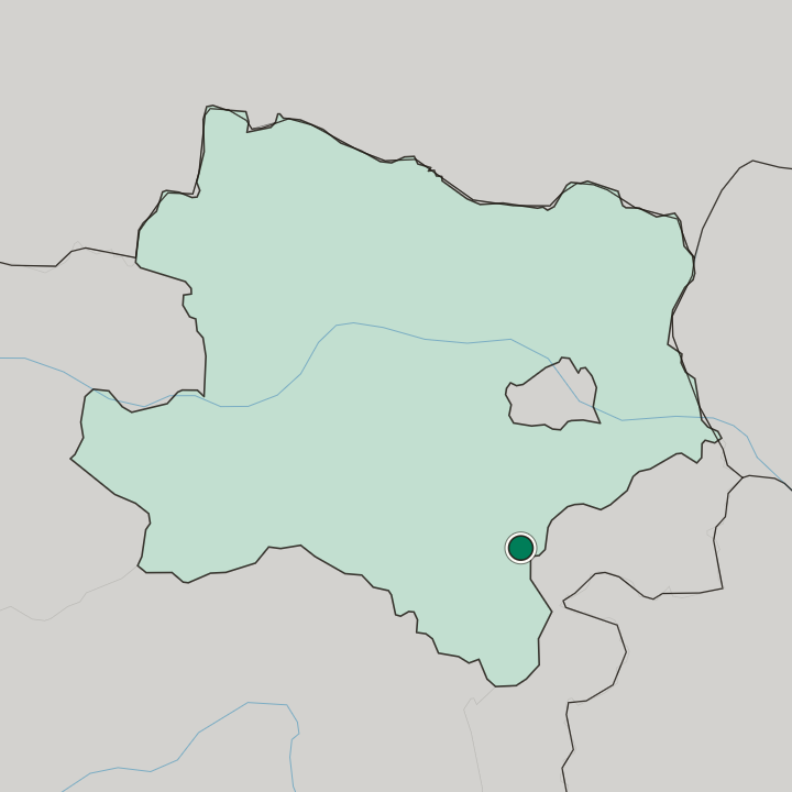 Map showing Wiener Neustadt — In Niederösterreich