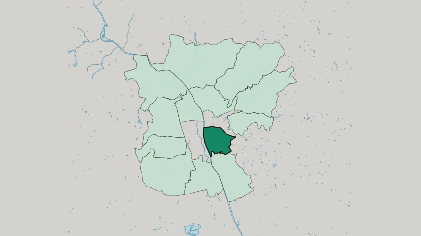 Map of Jakomini in Graz