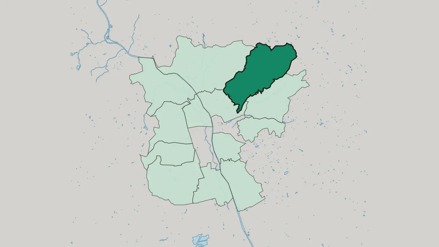 Map of Mariatrost in Graz
