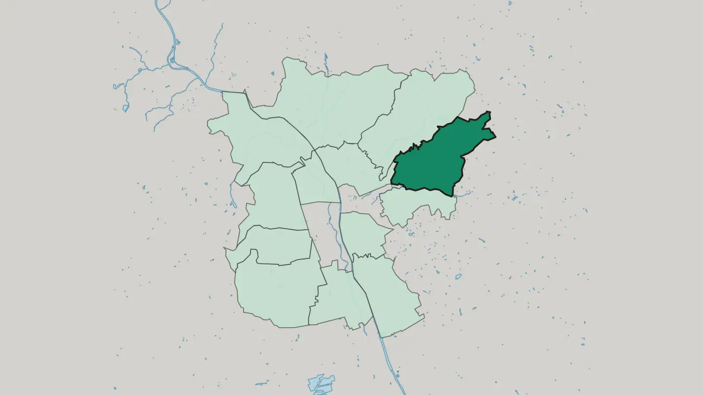 Map of Ries in Graz