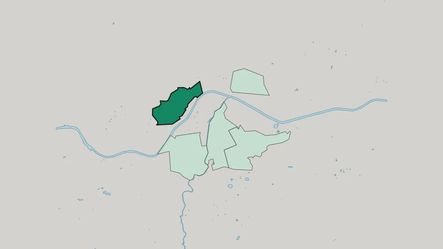 Map of Hötting in Innsbruck