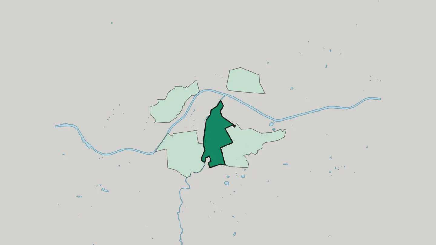 Map of Pradl in Innsbruck