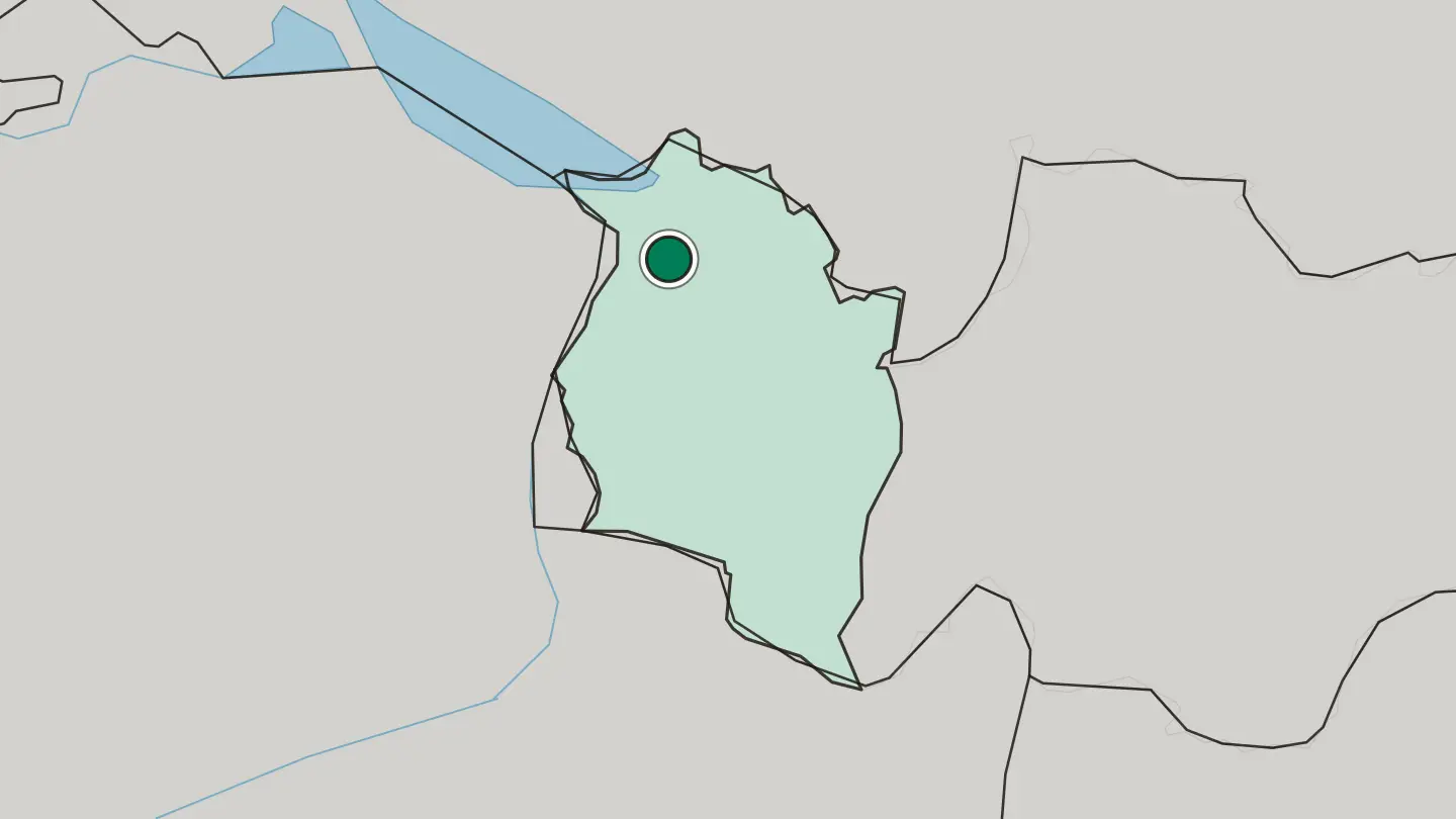 Map of Dornbirn in Austria