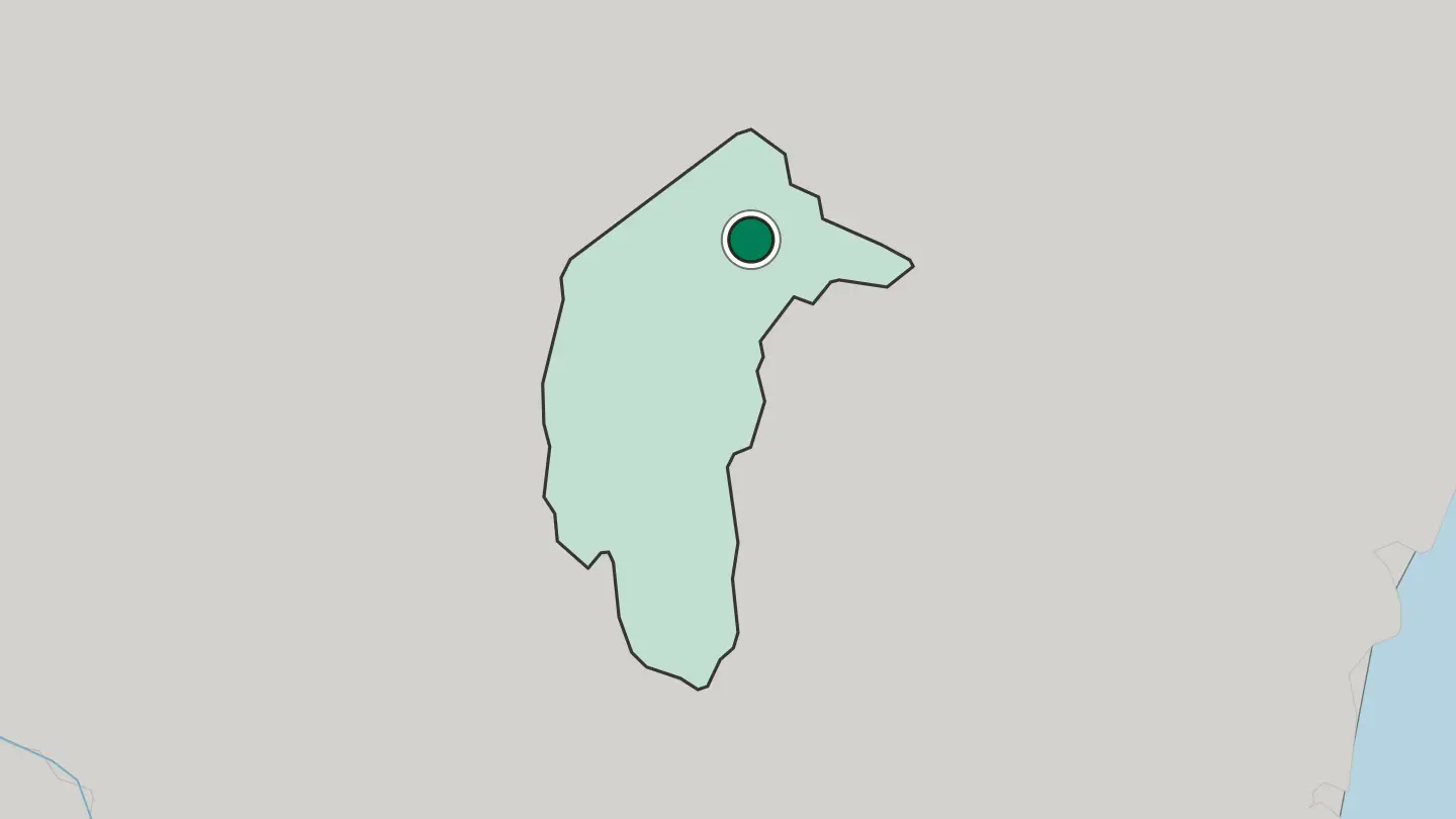 Map of Canberra in Australia