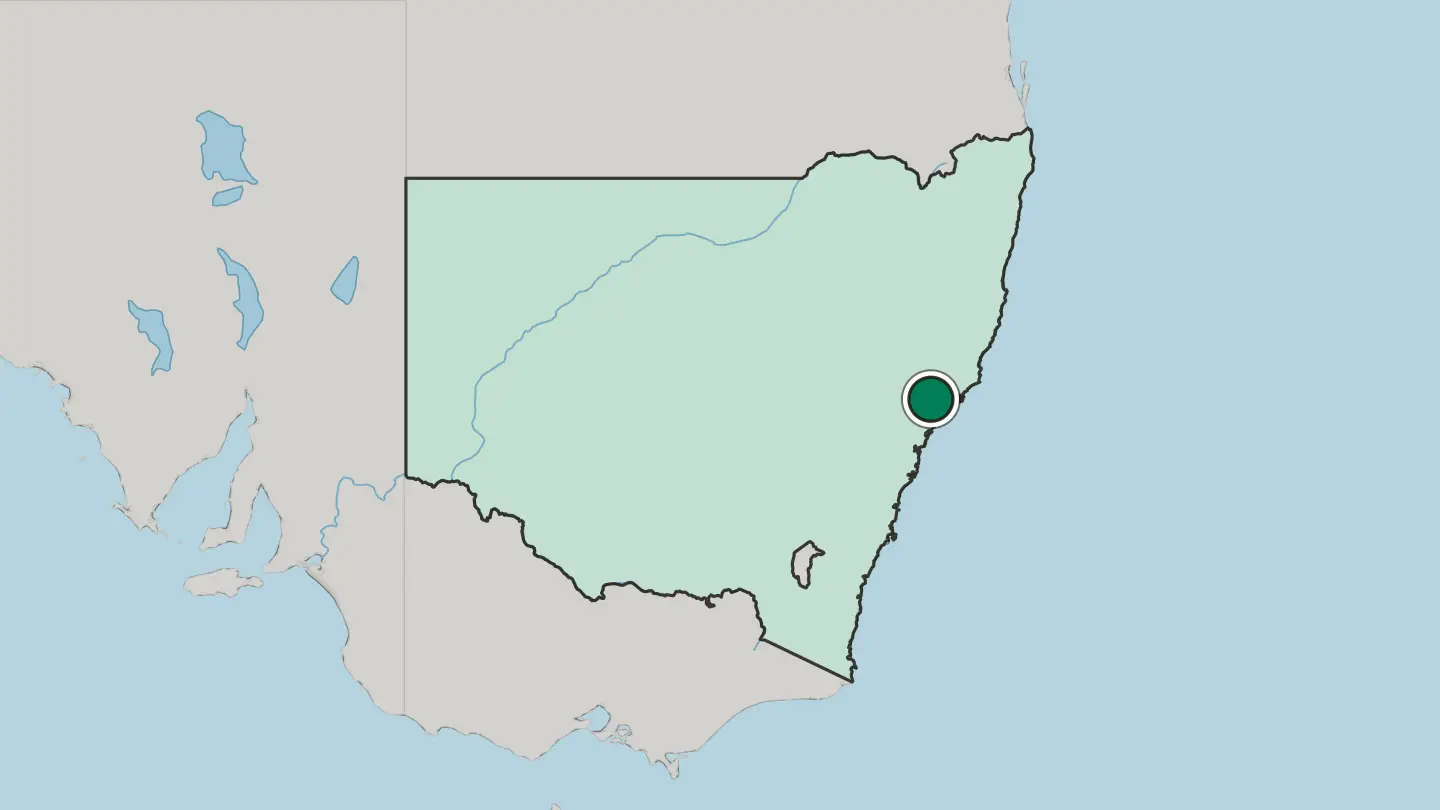 Map of Maitland in Australia