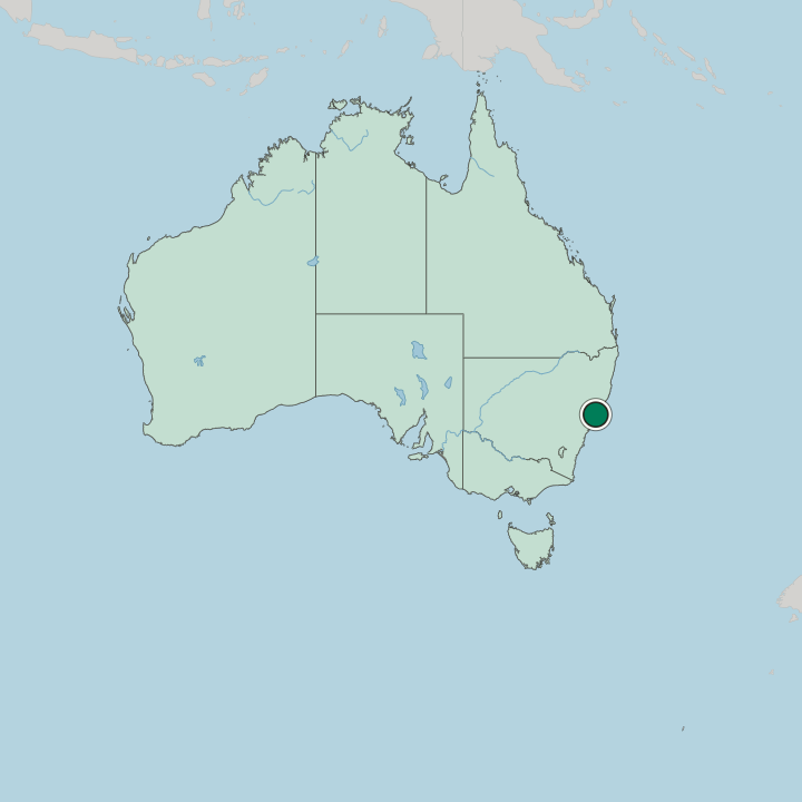 Map showing Adamstown Heights — In Australia