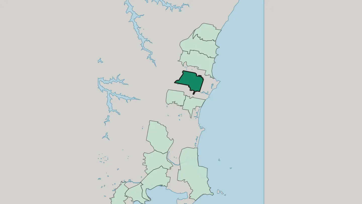 Map of Corrimal in Wollongong