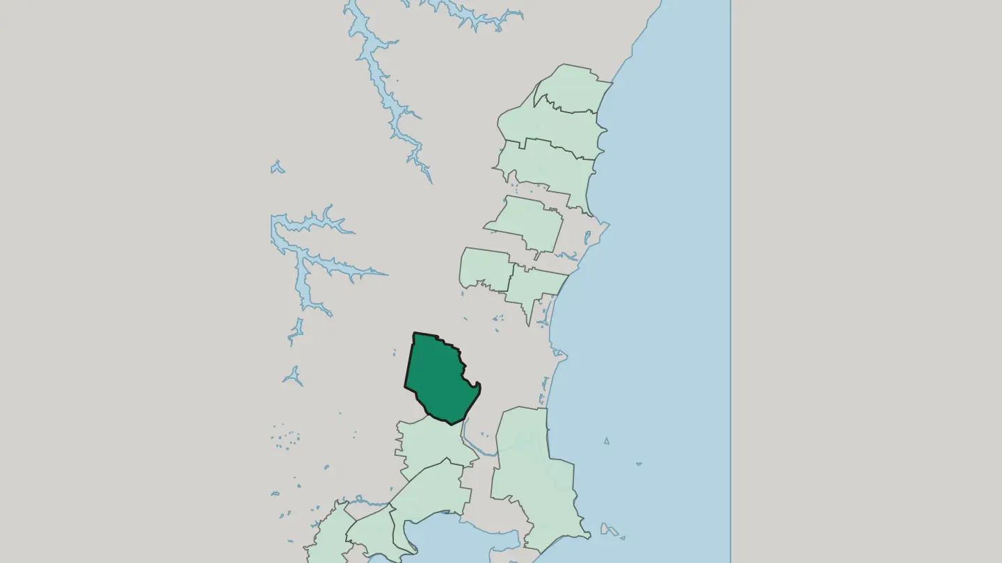 Map of Figtree in Wollongong