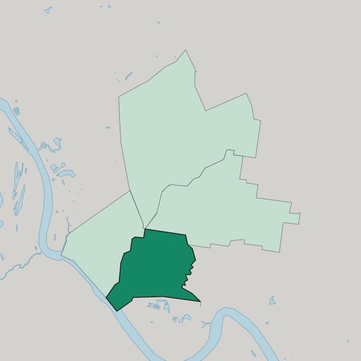 Map showing Berserker — In Rockhampton