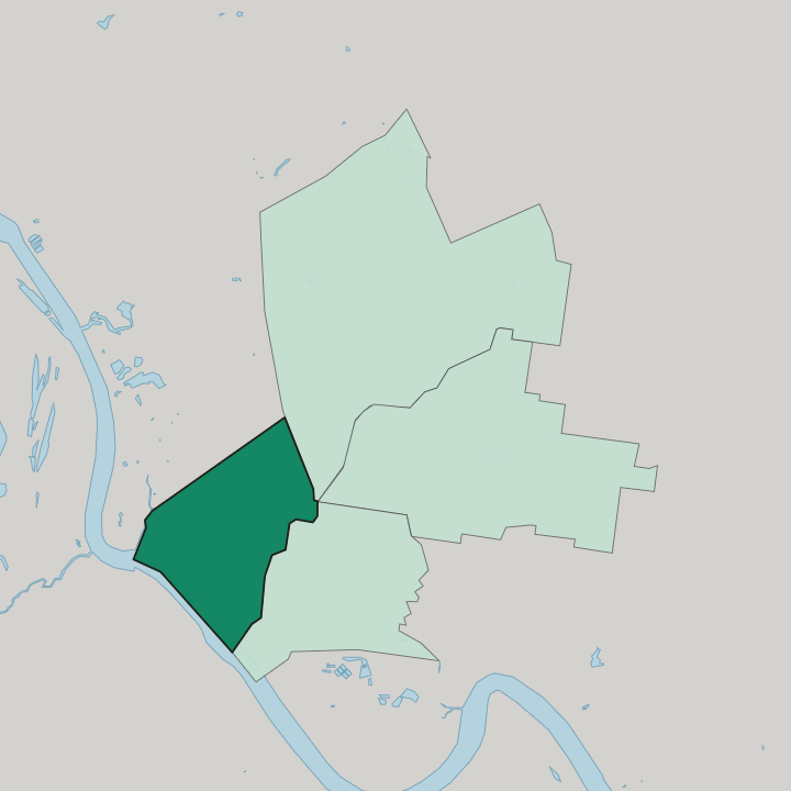 Map showing Park Avenue — In Rockhampton