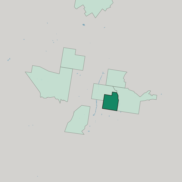 Map showing Centenary Heights — In Toowoomba