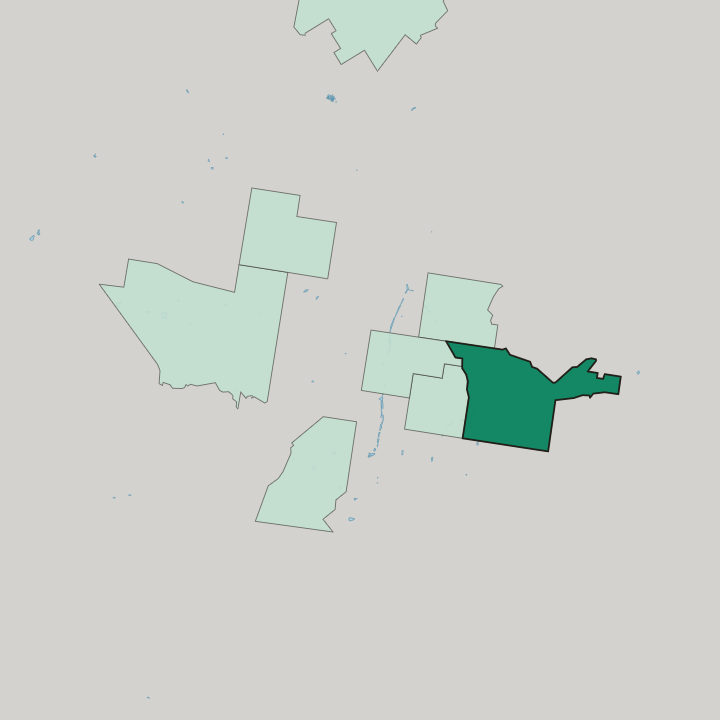 Map showing Rangeville — In Toowoomba