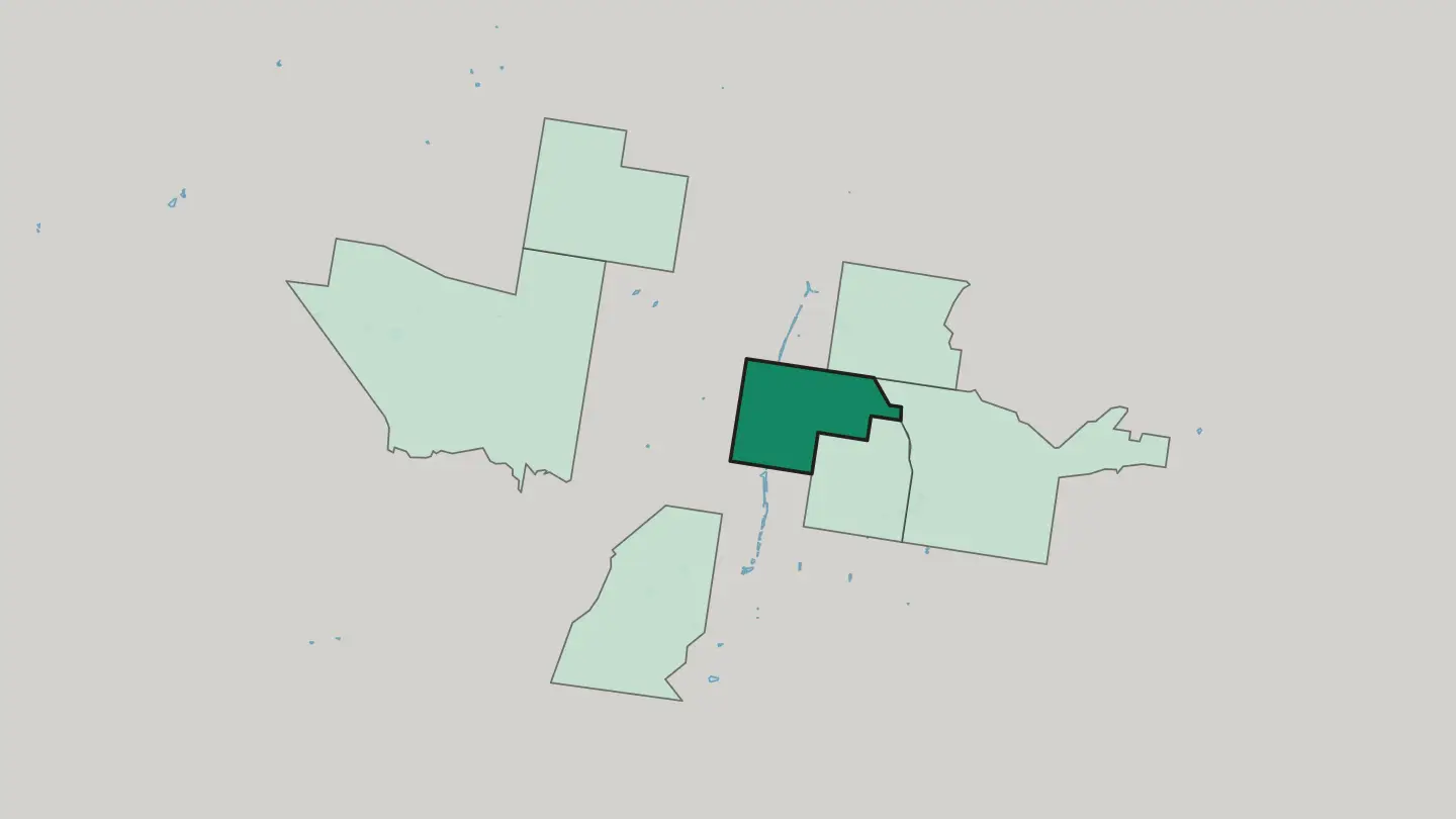 Map of South Toowoomba in Toowoomba