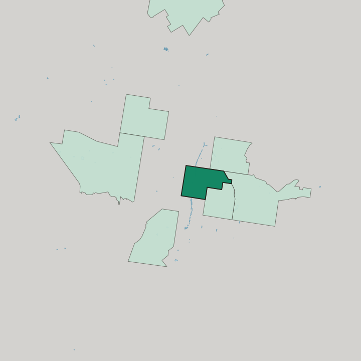 Map showing South Toowoomba — In Toowoomba