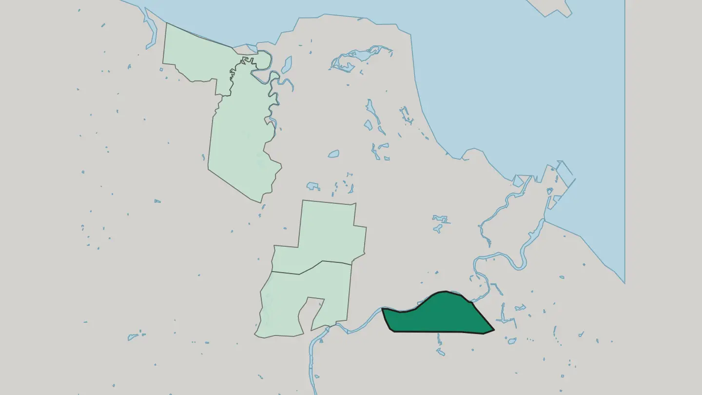 Map of Annandale in Townsville