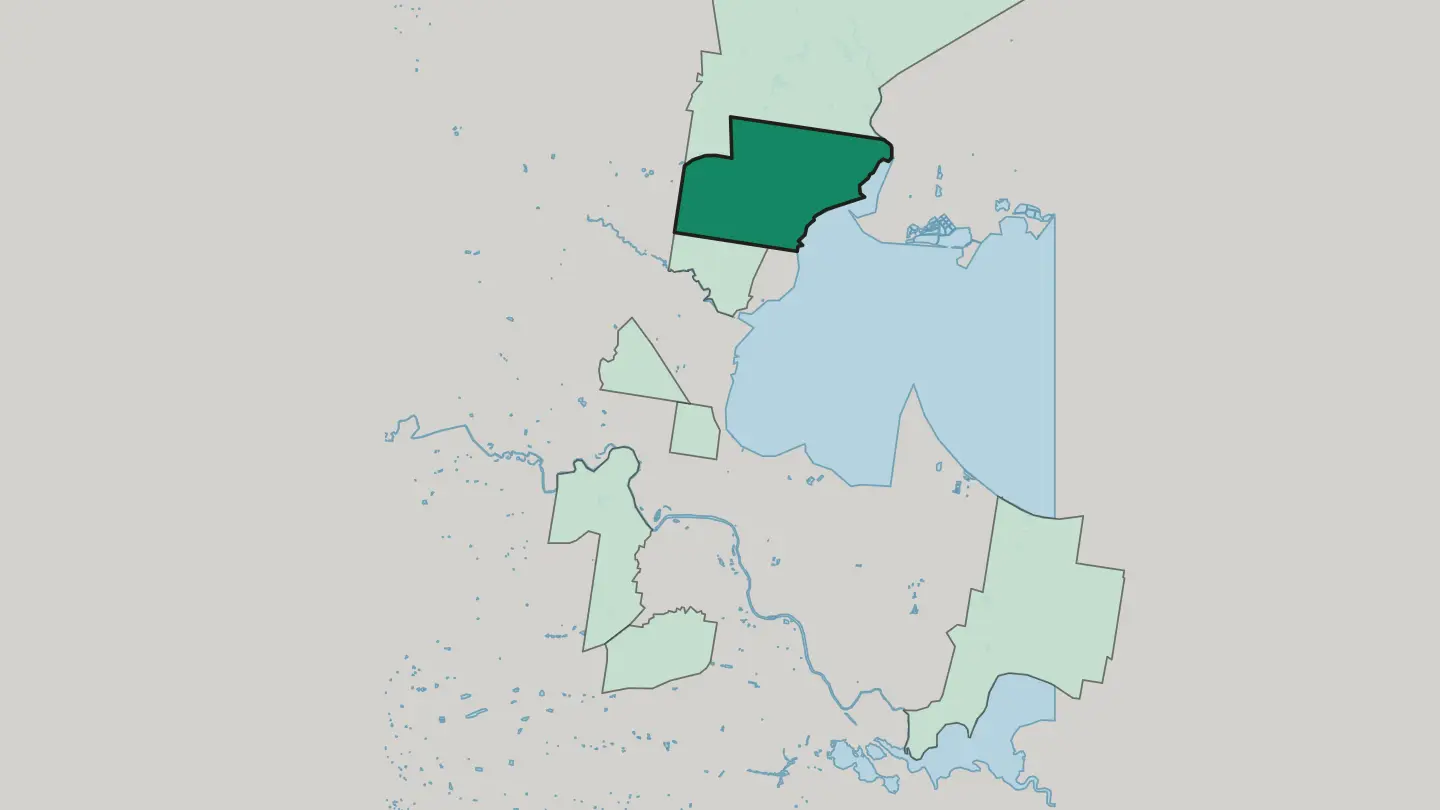 Map of Corio in Geelong
