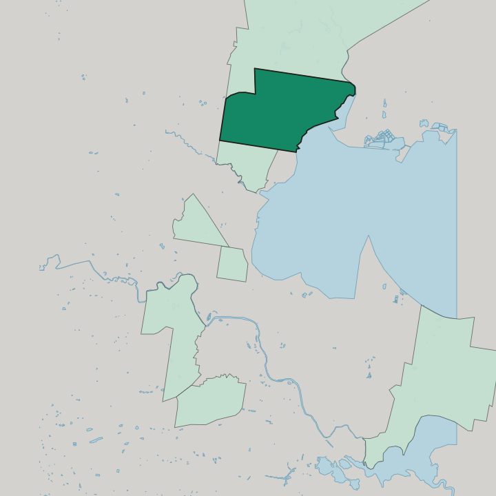 Map showing Corio — In Geelong