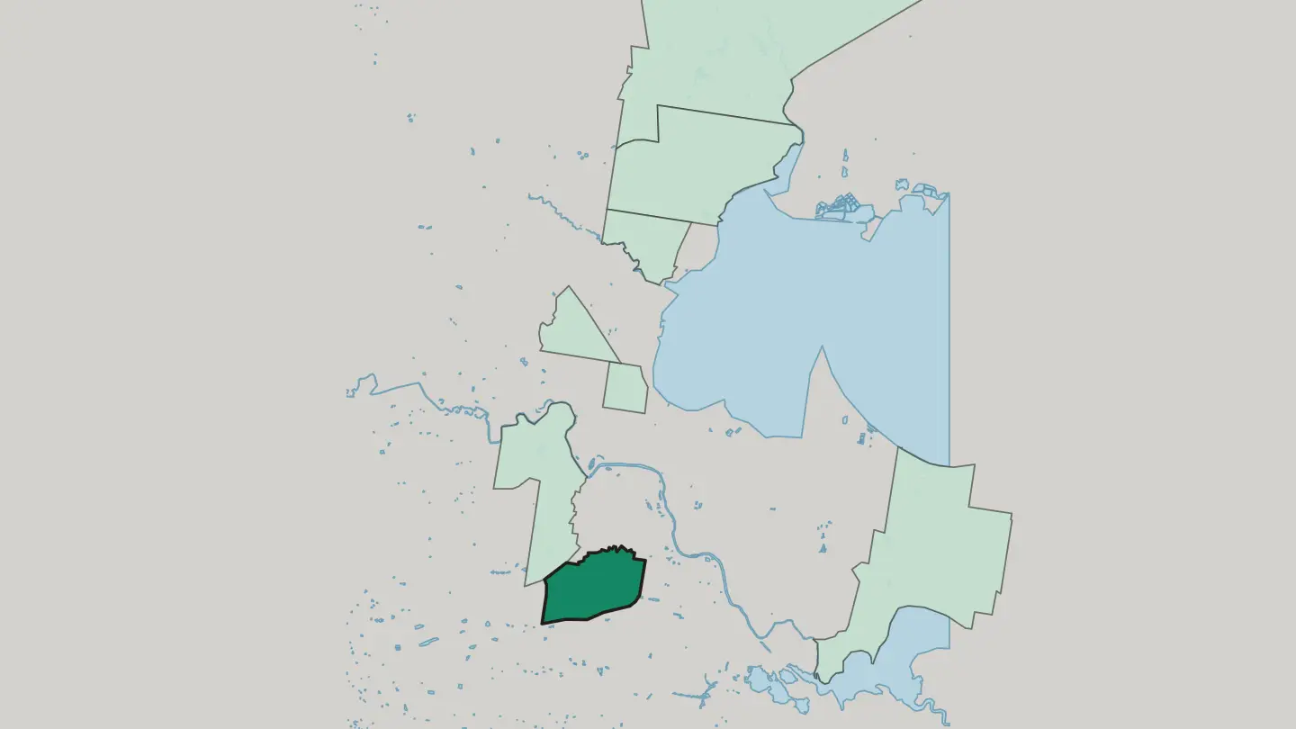 Map of Grovedale in Geelong