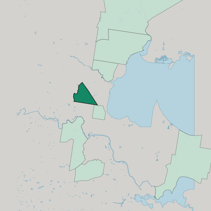 Map showing Hamlyn Heights — In Geelong