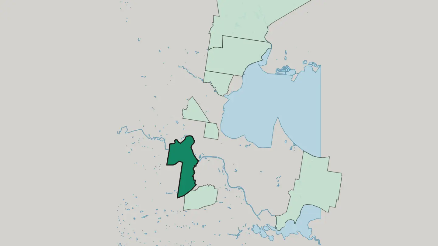 Map of Highton in Geelong