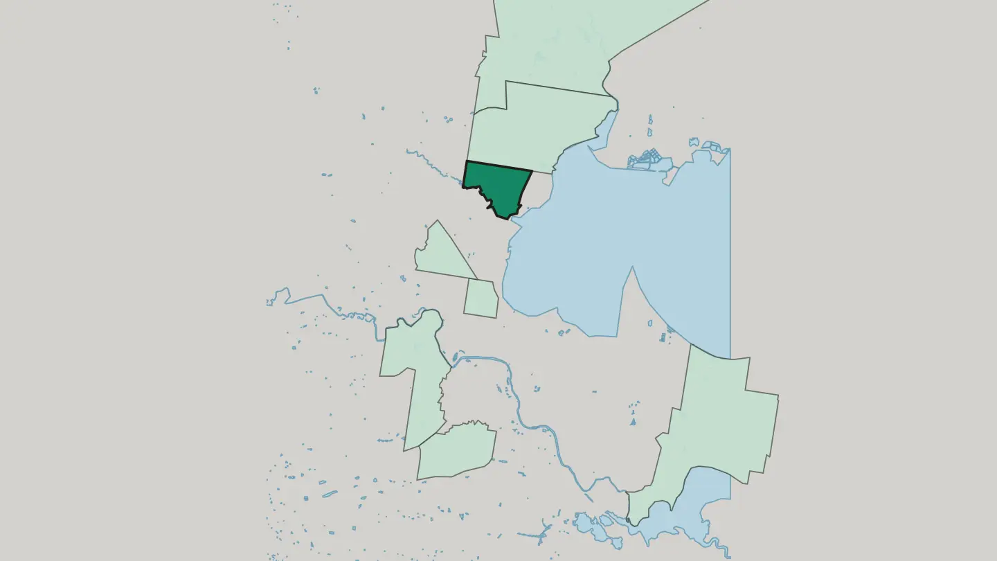 Map of Norlane in Geelong