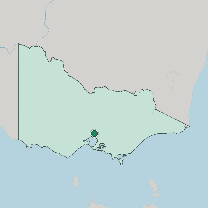 Map showing Docklands — In State of Victoria