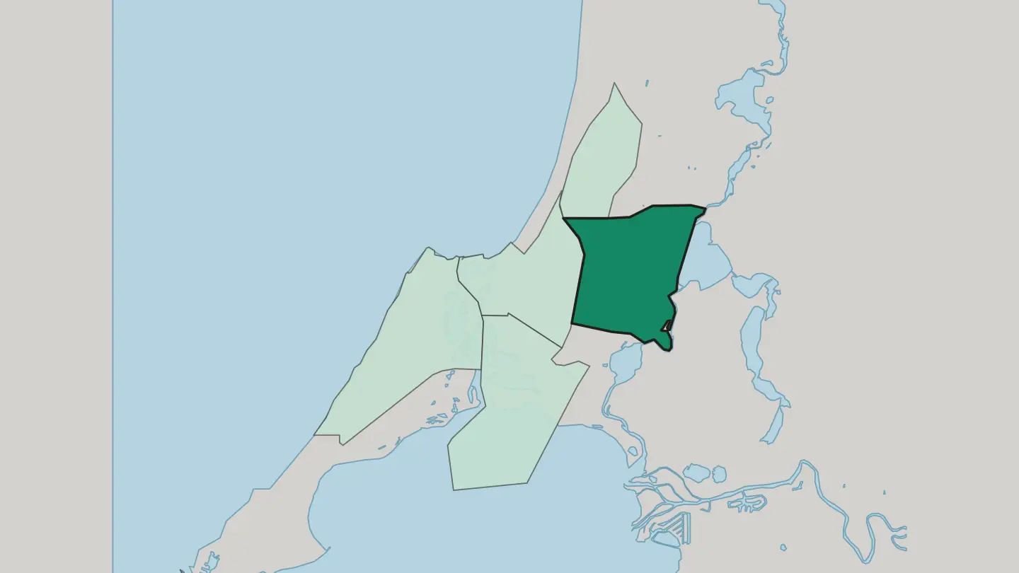 Map of Greenfields in Mandurah