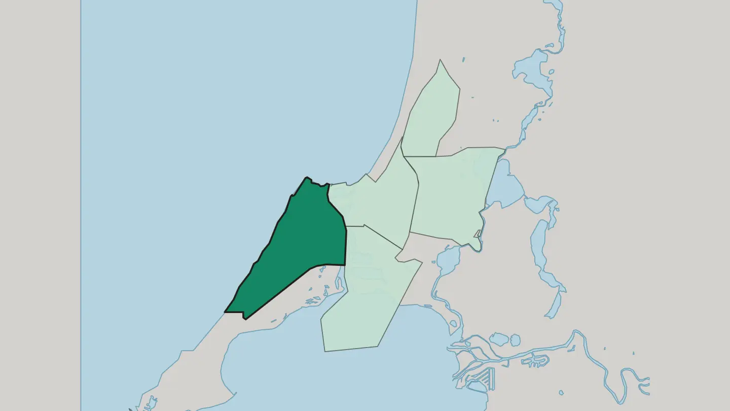 Map of Halls Head in Mandurah