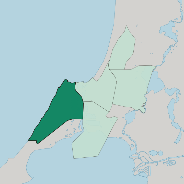 Map showing Halls Head — In Mandurah