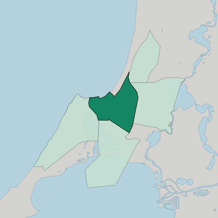 Map showing Mandurah city centre — In Mandurah